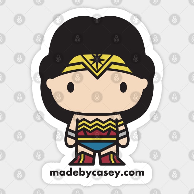 Superwoman Sticker by Made by Casey